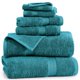 thumbnail image 2 of Juego de toallas LANE LINEN, 6 piezas, 100% algodón, 600 g/m², Sea Port, 2 of 9