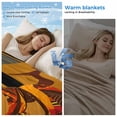 thumbnail image 2 of Black African Women Cooling Blanket,Lightweight Breathable Summer Throw Blanket with Double Sided Cold Effect,Boho Brown Elephant Giraffe Ethnic Picnic Blankets Bed Sheet for Hot Sleepers 30"x40", 2 of 8