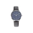 thumbnail image 1 of Timex 38 mm Midtown Stainless Steel/Brown/Blue One Size, 1 of 4