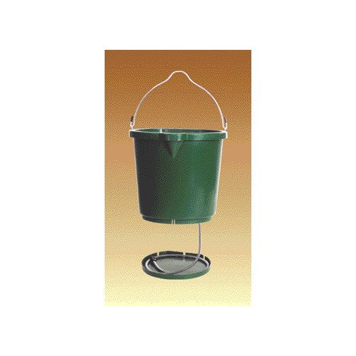 OVERSIZED HEATED FLATBACK BUCKET GREEN 5 GALLON