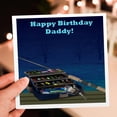 thumbnail image 7 of 3drose, Happy Birthday Daddy, 6 Greeting Cards with Envelopes, 7 of 7