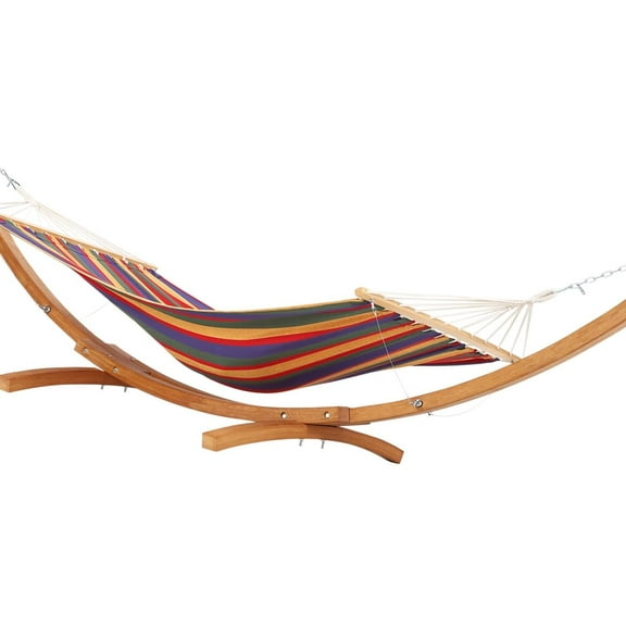 Wood Hammock Stand Only,Heavy Duty Weatherproof Wood Hammock Stand Portable Hammock Frame for Outdoor,Indoor,Garden,Patio,Backyard,Max 475 Lbs