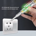 thumbnail image 3 of Amdohai Intelligent Waterproof Voltage Tester Pen Power Voltage Detector Electricity Detector Test Pencil with High Brightness LED Light Electrical Indicator Tool with Screwdriver, 3 of 6