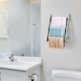 thumbnail image 4 of TUOREN 3 Tier Towel Holder, Washed Green, 4 of 5