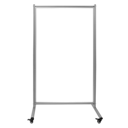 - Luxor Magnetic Rolling Whiteboard Room Divider, 39