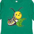 thumbnail image 4 of Inktastic Monarch butterfly caterpillar- cute baby insect Boys or Girls Long Sleeve Toddler T-Shirt, 4 of 5