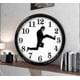 thumbnail image 3 of Inspired Silly Walk Wall Clock Creative Silent Mute Clock Wall Art, 3 of 4