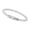 4 - Bayonet Snap Silver, variant on Unisex Men's Genuine Leather Stainless Steel Magnetic Clasp Bracelet White-17 - Bullet Matte Magnetic Silver