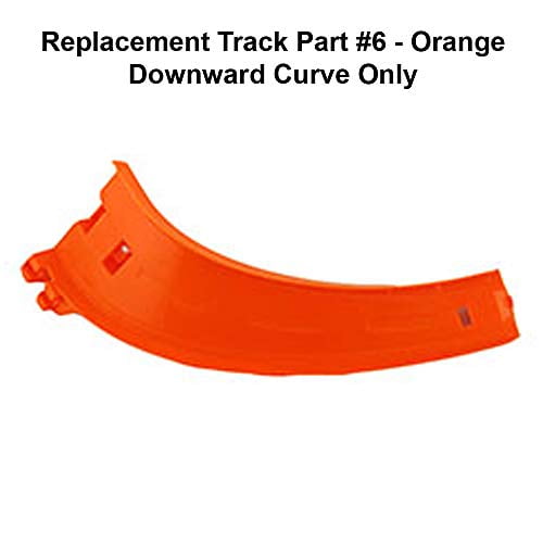 Hot Wheels Super Ultimate Garage Replacement Part Double Orange Track Pieces 