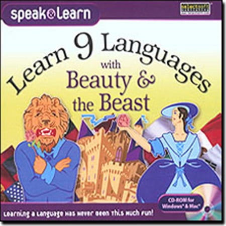 Selectsoft Publishing SelectSoft Publishing LESPL9BEAJ Learn 9 Languages with Beauty & the ...