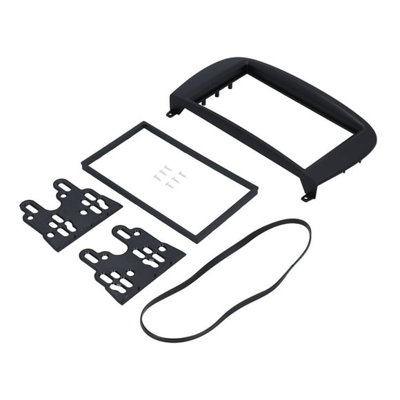 2Din Stereo Radio Fascia Panel Frame Replacement for Mercedes Benz SL-Class (R230) G WAGON G500 G55