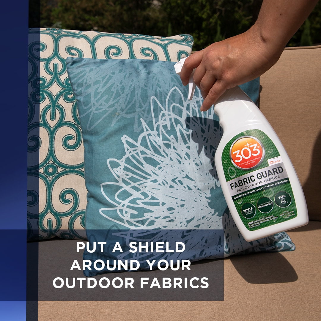 303 Fabric Guard - Restores Water and Stain Repellency - Safe For All  Fabrics - 32oz (30606CSR)