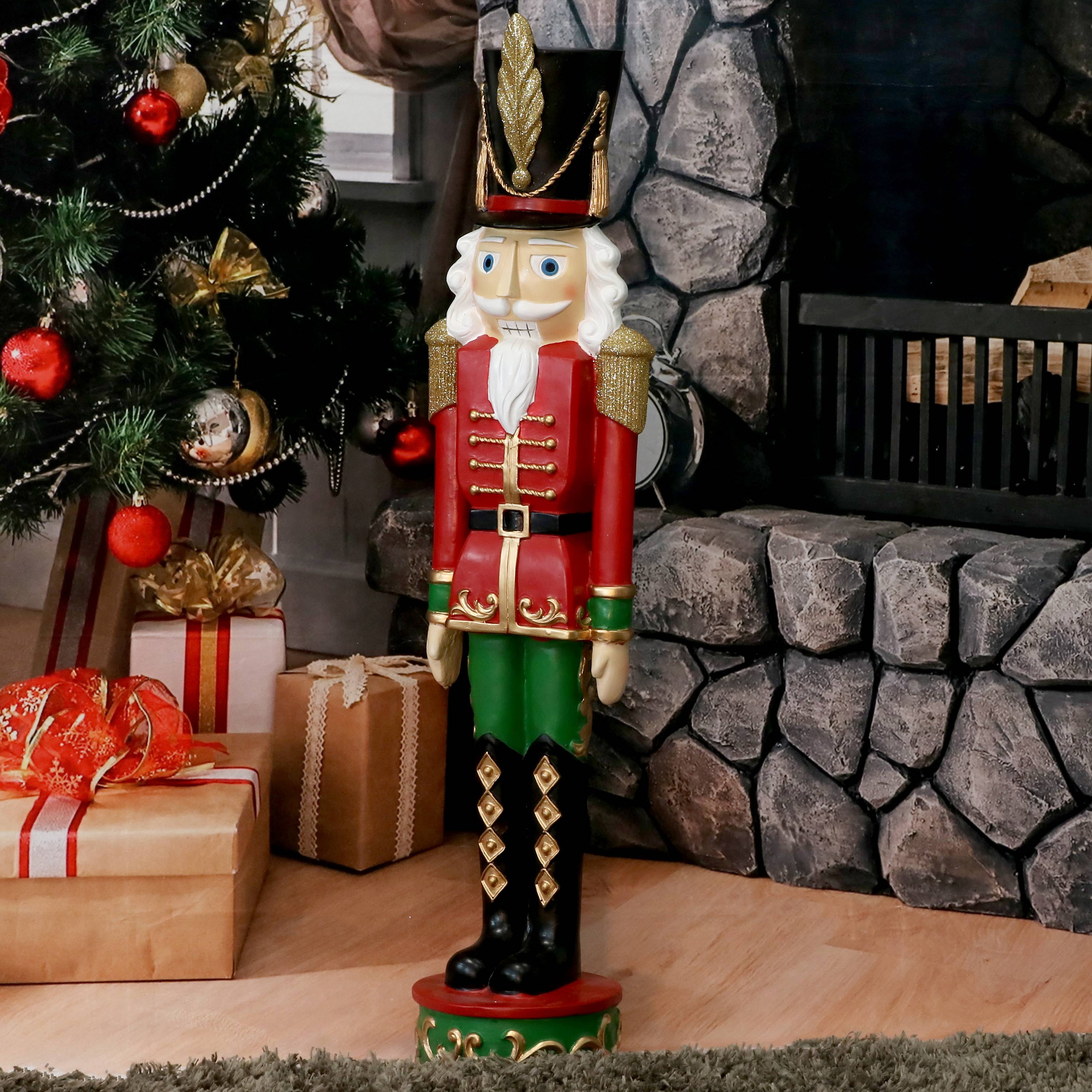 Sunnydaze Kristoff the Nutcracker Soldier Indoor/Outdoor Christmas