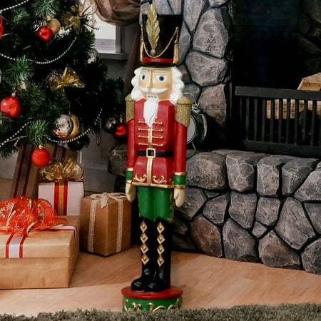Sunnydaze Kristoff The Nutcracker Soldier Indoor Outdoor Christmas
