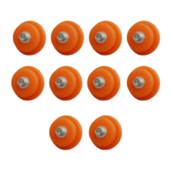 10Pcs Ice Cleats Studs Ice Grip Traction Cleats Grippers Traction Ice Cleat Antislip Spikes Crampons for Winter Outdoor