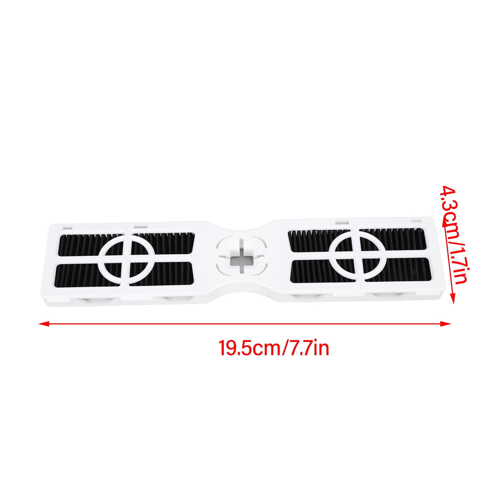 Fridge Air Filter, Safe And Hygienic Odor Removal 3PCS Carbon Fiber Perfect Fit Refrigerator Air Filter  For Replacement