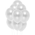 thumbnail image 3 of 50 pequeños globos blancos metálicos Vhermosa LN-0333, 3 of 3