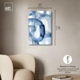thumbnail image 5 of Fading Blue Mist III Canvas Print Modern Blue Wall Art by Art Remedy, Gallery Wrapped, 20 x 30, 5 of 7