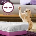 thumbnail image 3 of Alfapet Kitty Cat Litter Box Disposable, Elastic Liners- 12-Count-For Medium And Large, Size Litter Pans- With Sta-Put Technology For Firm, Easy Fit- Quick + Clever Waste Cleaners, 3 of 5