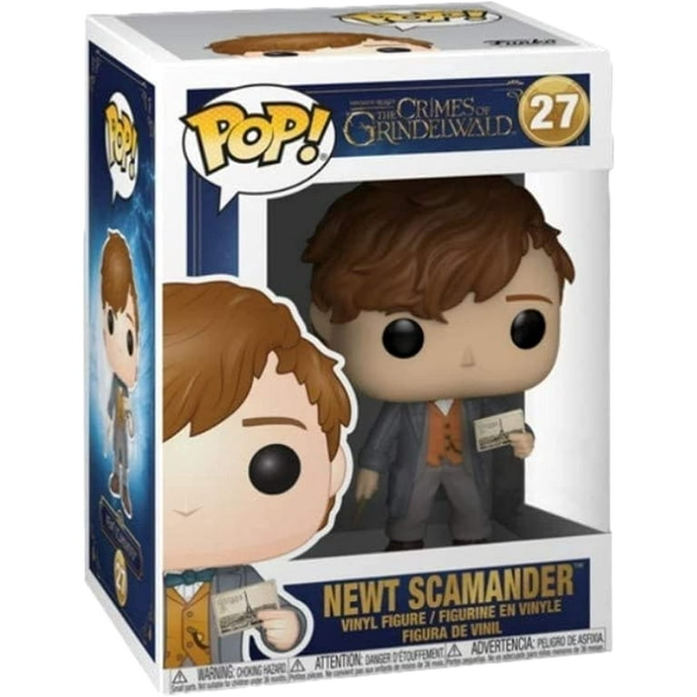 Funko pop! NEWT SCAMANDER 限定版 フィギュア 14 Funko Newt Scamander w/ Postcard (Michaels Exclusive