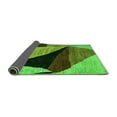 thumbnail image 2 of Ahgly Company Indoor Round Oriental Green Modern Area Rugs, 7' Round, 2 of 4