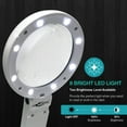 thumbnail image 4 of 8 LED Lights, Handsfree Magnifier [5X+11X] Dual Magnification Lens, 4 of 5