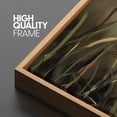 thumbnail image 5 of Large Framed Canvas Print Cute Nature-Inspired Bunny Artwork Wall Art Decorative Ready to Hang Painting for Living room Bedroom - 60"x20" Natural Frame, 5 of 7