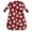 Burgundy Floral, variant on Hudson Baby Infant Girls Long-Sleeve Fleece Sleeping Bag, Burgundy Floral, 0-6 Months