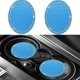thumbnail image 1 of Posavasos para automóvil de 2 piezas, posavasos antideslizante con diamantes de imitación de cristal suave de 2,75 pulgadas, adecuado para la mayoría de los interiores de automóviles, L Ies, fies, 1 of 4