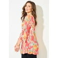 thumbnail image 6 of Catherines Women's Plus Size Affinity Chain Pleated Blouse, 6 of 6