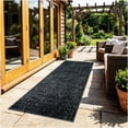 thumbnail image 7 of Koeckritz Rugs Tactic Solid Black Indoor/Outdoor Turf Patio Area Rug, 8' x 12', 7 of 7