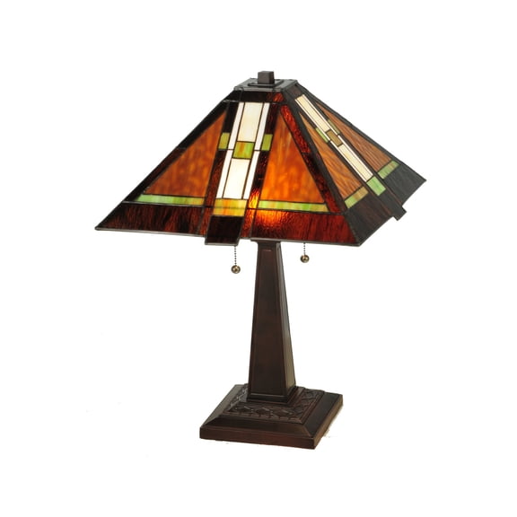 Meyda 24-inch Montana Mission Table Lamp
