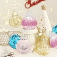 thumbnail image 4 of Visland 25Pcs Christmas Balls Suspendable Shatterproof Round Xmas Tree Decor Hanging Ball Pendant for Party, 4 of 4