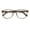 Matte Grey, variant on Large Men Wood Grain Printed Temple Clear Reading Glasses - Wide Fitment 148MM Reader +1.25
