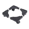 thumbnail image 1 of Washer Mobile Base Refrigerator Fridge Base Laundry Washing Machine Stand With Wheels For Water Dispenser Household ApplianceBlack, 1 of 1