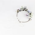 thumbnail image 5 of Women's 3D Butterfly Hair Clip Headband, Adjustable Elegant Party Hair Accessory, Glamorous Headpiece for Evening Events, Prom, and Special Occasions-White, 5 of 7