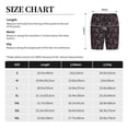 thumbnail image 5 of Lsque Black Roosters Mens Sleep Pajama Shorts,Short Pajama Pants, Cotton Ultra-Soft Knit-XX-Large, 5 of 9