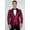 Red, variant on "Amsterdam" Tuxedo Jacket Peak