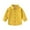 Yellow, variant on Toddler Boys Oxford Shirt Solid Long Sleeve Button Down Dress Shirt Spring/Fall Casual Preppy Jacket Coat with Chest Pocket