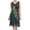 Black, variant on 1920s Sequin Tassel Mini Dress Retro Flapper Dance Double V Neck Party Outfit Roaring Twenties Evening Gown