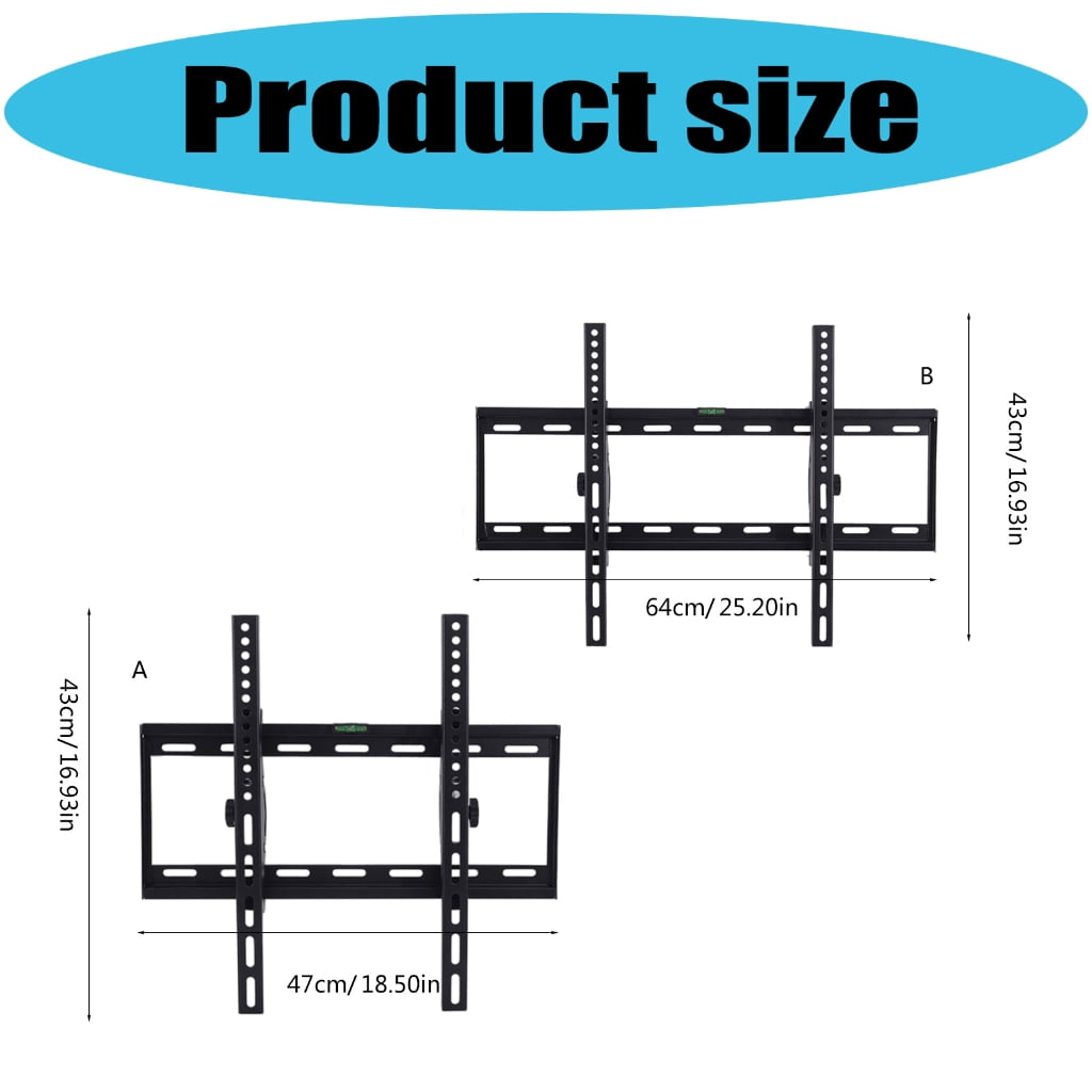 ROZYARD Space Saving Tilt TV Wall Mount Bracket Suitable For 26-55inch/40-70inch TV Low Profile Tilt Wall Mount TV Bracket for LED LCD TV