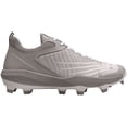 thumbnail image 2 of New Balance Men's Fuel Cell 4040v6 Low Molded Baseball Cleats Grey/White 14, 2 of 6