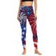 thumbnail image 1 of Gibobby Leggins estampados Pantalones yoga deportivos con estampado digital informal a la moda para el Día la Independencia las mujeres（Azul， M), 1 of 3