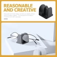 thumbnail image 4 of Shisuyan Eyeglasses Display Stand Eyeglasses Rack Black Rectangular Base 2Pcs 1.49X1.38X1.38in, 4 of 9