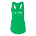 thumbnail image 2 of Wild Bobby, Ain't I Though? Sojourner Truth 1851, Ladies Racerback Tank Top, Kelly, X-Large, 2 of 3