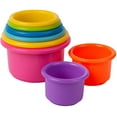 thumbnail image 1 of The First Years Stack & Count Stacking Cups - Colorful Baby Stacking Water Toys Set - Stackable Cups for Learning - Baby Bath Toys - Toddler Water Table Toys - 8 Count, 1 of 5