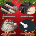 thumbnail image 5 of Red Suit Santa Claus Snowflakes Beard Christmas Banner for Holiday Decoration Winter Festival Party, 5 of 9