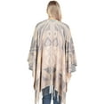 thumbnail image 4 of CoCopeaunt Women Shawl Wraps Tassel Poncho Open Front Sweater Cardigan Blanket Cape, 4 of 6