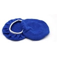 thumbnail image 3 of HAHDAXIA Car Polishing Buffing Pads (9 to 10 Inch) Polisher Bonnet - Soft Mircofiber Max Waxer Pads - Polishing Bonnet for Most Car Polishers 6Pcs - Blue, 3 of 7