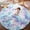 Blue Rainbow, variant on Sanmadrola Super Soft Fluffy Indoor Area Rugs 4x4 Feet, Fuzzy Rugs for Bedroom Living Room, Shaggy for Nursery Baby Room Kids Rugs, Furry Rug Shag Carpet for Boys Girls Dorm Room